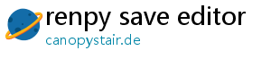 renpy save editor